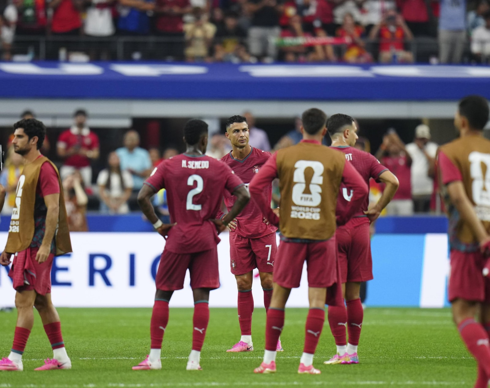 Portugal squad desolate